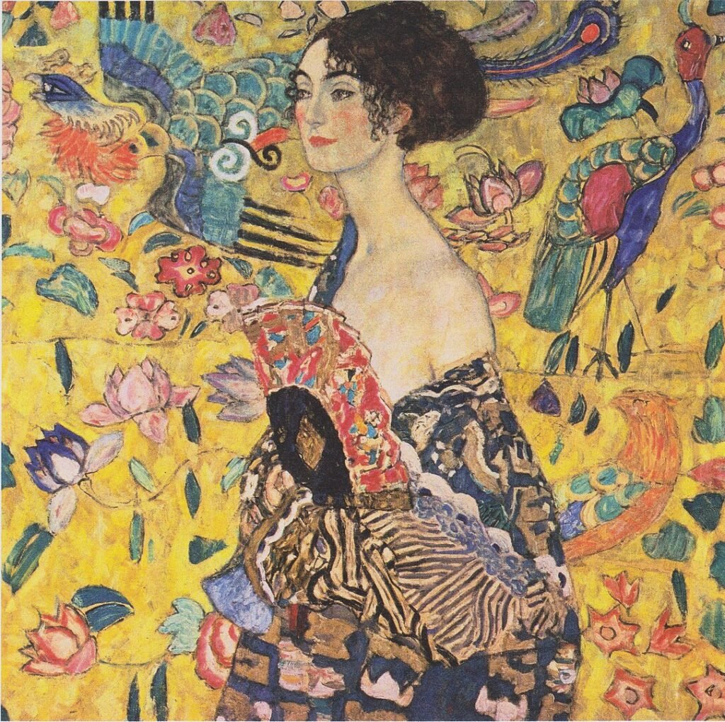Lady with a Fan (Klimt)