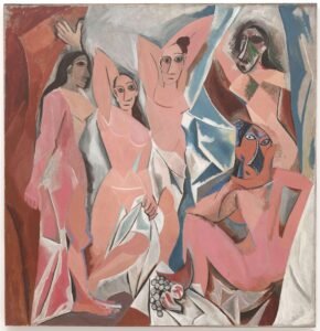 The painting 'Les Demoiselles d'Avignon'
